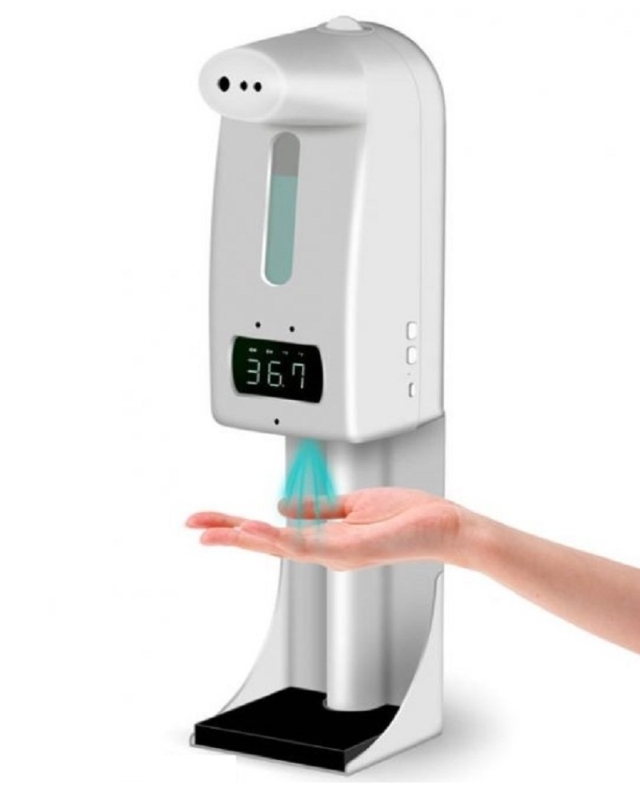 Hình ảnh của Máy rửa tay sát khuẩn kết hợp đo thân nhiệt K10-Pro