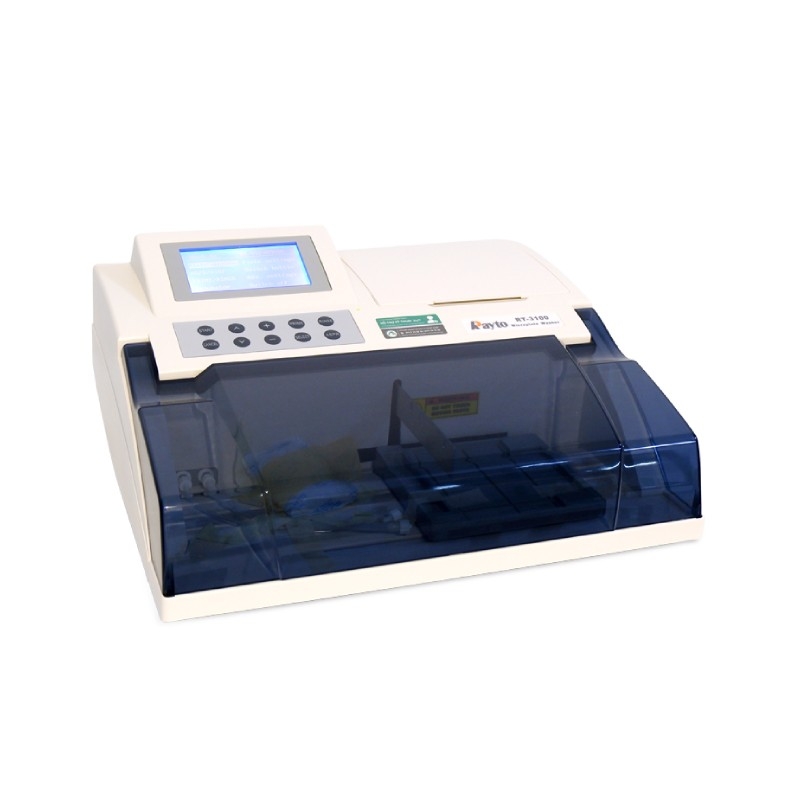 Hình ảnh của Máy xét nghiệm miễn dịch Elisa bao gồm máy rửa kèm hệ thống ủ ấm Rayto RT-3100