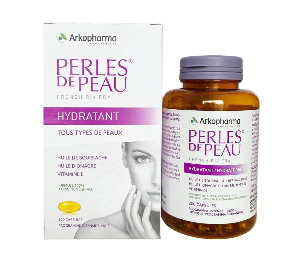 Hình ảnh của Viên uống đẹp da Perles De Peau - Arkopharma giúp ngăn ngừa lão hóa