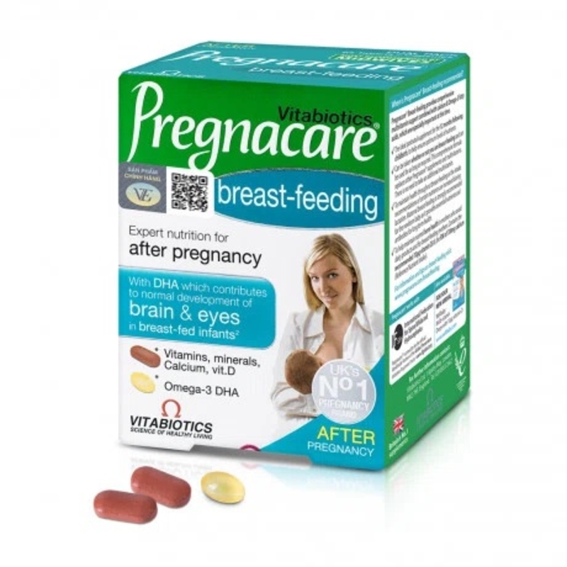 Hình ảnh của Vitamin tổng hợp cho mẹ bầu sau sinh Pregnacare - Vitabiotics
