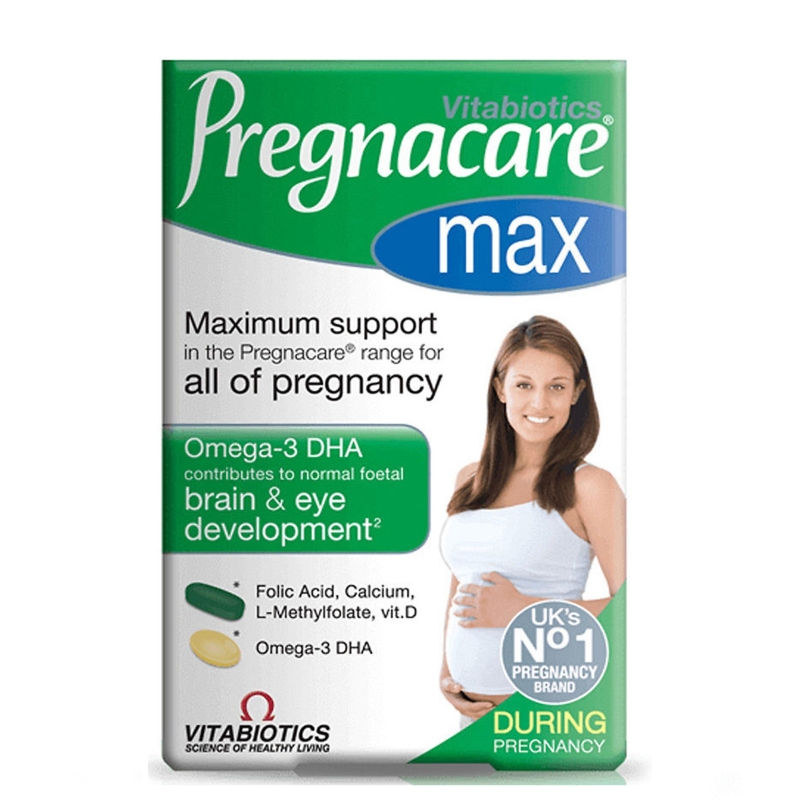 Hình ảnh của Vitamin Pregnancare max - Vitabiotics giúp tăng cường sức khỏe cho cả mẹ và bé